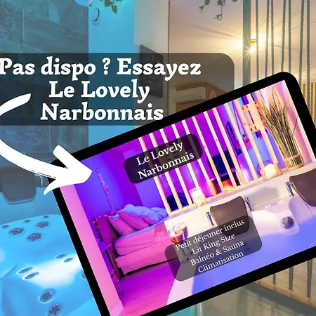 Le Lovely Gruissanais - Balneo & Sauna Apartment Gruissan